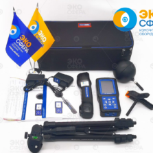 Метеоскоп-М + Метеоскоп-М + (Плюс) – Полный комплект поставки измерителя параметров микроклимата (с поверкой) (с индикаторным блоком и Чёрным шаром)