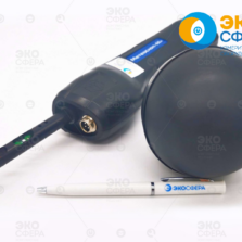 Метеоскоп-М + Метеоскоп-М + (Плюс) – Измеритель параметров микроклимата + Чёрный шар для измерения ТНС-индекса (с поверкой)