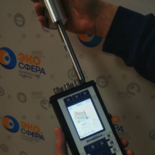 110АВ4 Проверка работоспособности шумомера-виброметра ЭКОФИЗИКА-110АВ4 калибратором акустическим