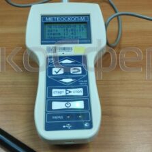 Стартовое меню комбинированного измерителя параметров микроклимата МЕТЕОСКОП-М с поверкой