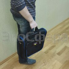 Измеритель параметров микроклимата МЕТЕОСКОП-М в упаковочной сумке для транспортировки