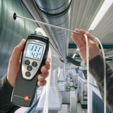 Проведение замеров Testo 512