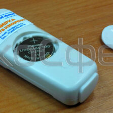 Testo 805 - Питание термометра осуществляется от элемента питания типа