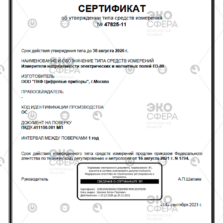 П3-80 П3-80 - Свидетельство об утверждении типа измерителя с поверкой