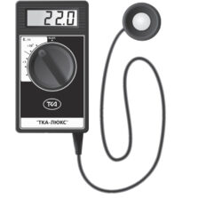 ТКА-Люкс ТКА-Люкс - Внешний вид блока обработки информации люксметра и фотометрической головки (с первичной поверкой)