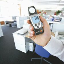 Testo 540 Проведение замеров люксметром Testo 540