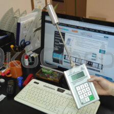 ст-01 Измеритель постоянного электрического поля СТ-01 в действии