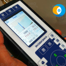 110АВ4 Проверка работоспособности микрофонного капсюля до 100 кГц с помощью калибратора акустического