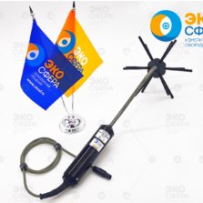 Антенна типа АЭ, входящая в состав измерителя П3-70/1 для измерения напряжённости переменного электрического поля