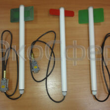 ИПМ-101М Антенны Е01 (0,03 ÷ 1200 МГц), Н01 (0,03 ÷ 3 МГц) и Н02 (1 ÷ 50 МГц), входящие в комплект поставки измерителя напряженности электромагнитного поля с первичной поверкой