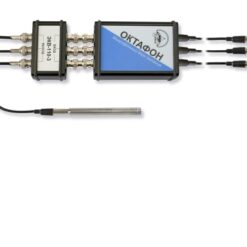 Подключение микрофонов через блок питания ОКТАФОН-М к приборам Экофизика