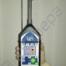 ОКТАВА-121 - Шумомер интегрирующий 1 класса точности в работе