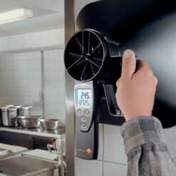 Testo 417 Оценка качества работы вентиляционных систем с помощью термоанемометра Testo 417 в комплекте с дополнительной воронкой