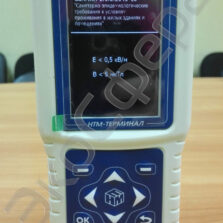 ВЕ-метр ВЕ-метр Модификация 50 Гц - Значения ПДУ электромагнитных полей 50 Гц в индикаторном блоке