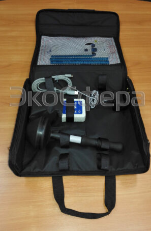 ВЕ-метр Модификация 50 Гц - Комплект поставки измерителя ЭМП 50 Гц в упаковочной сумке