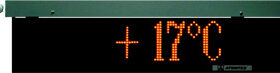 Измеритель-сигнализатор СРК-АТ2327 с информационным табло - Отображение температуры окружающей среды