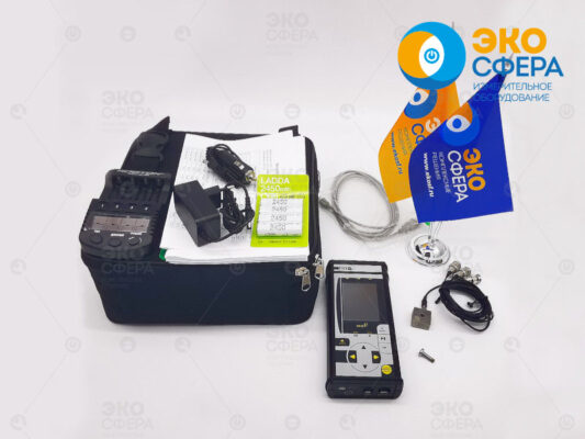 ЭКОФИЗИКА-111В ЭКОФИЗИКА-111В (Белая) Комплект Виброэксперт-111В - Базовый комплект поставки трехканального виброметра