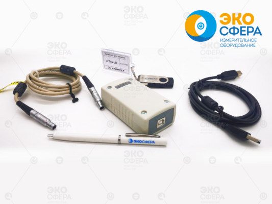 БОИ Комплект для подключения БД или БОИ/БОИ 2/АИ к USB-порту(включая кабель БД 1,2 м (прямой), адаптер USB-БД, кабель USB, USB-flash с ПО) для измерения дозиметрических, радиометрических величин и сохранения результатов измерения на ПЭВМ.