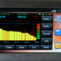 Портативный полупроводниковый ОЧГ спектрометр с азотным охлаждением Эко ПАК - дисплей