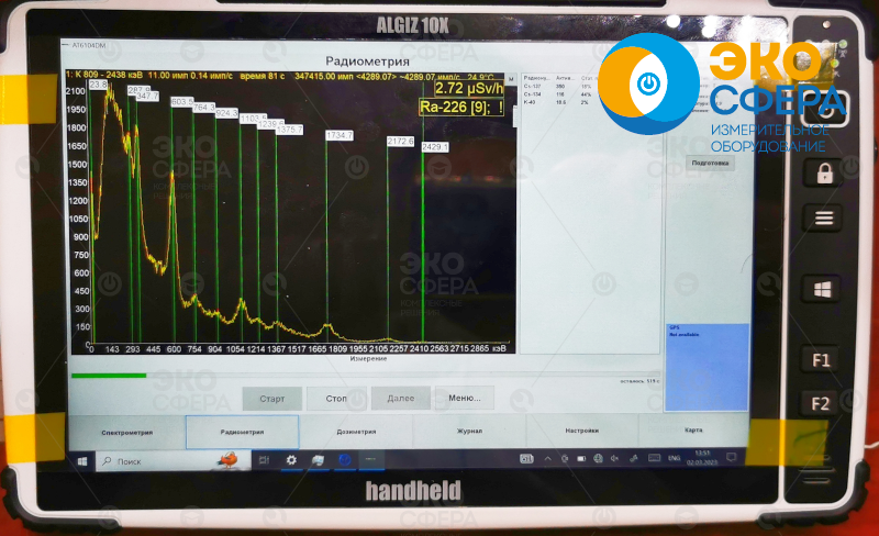 МКС-АТ6104ДМ МКС-АТ6104ДМ — Спектрометр погружной с поверкой