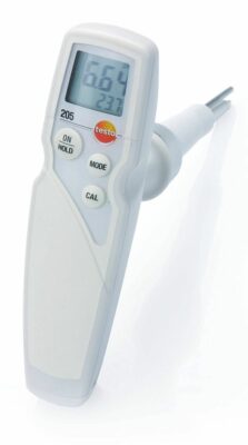 Testo 205 – Комплект для измерения pH/°C