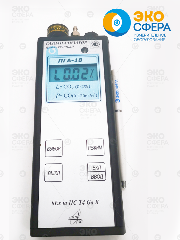 ПГА 1-96 Газоанализатор ПГА с поверкой