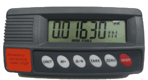 Терминал (индикатор) электронного динамометра АЦД 1Р