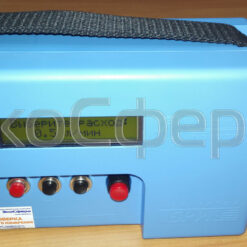 Отбор проб воздуха аспиратором Бриз-3 с расходом 0,5 л/мин