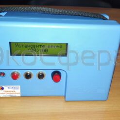 Установка продолжительности отбора проб воздуха на аспираторе Бриз-03 с первичной поверкой