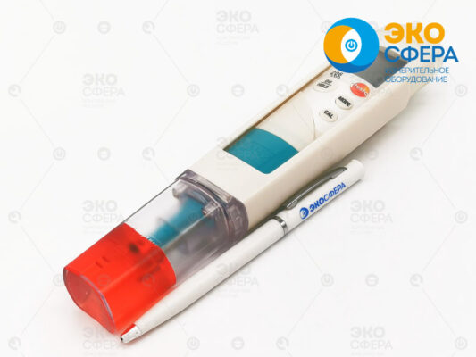 Измеритель уровня рН testo 206 pH2 с колпачком для хранения с гелевым наполнителем pH2