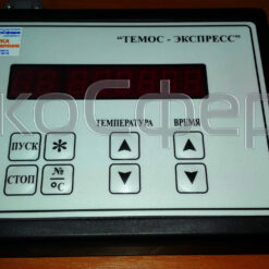 Панель управления комплекса для подготовки пробы ТЭМОС-ЭКСПРЕСС ТЭ-1