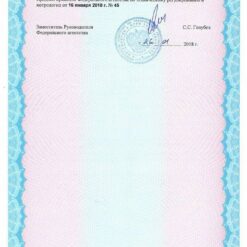 E Свидетельство об утверждении типа на гири