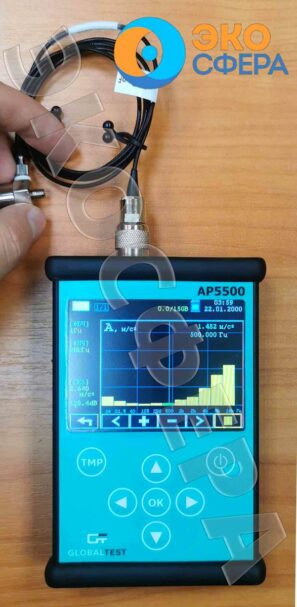 АР5500 - Режимы индикации параметров вибрации