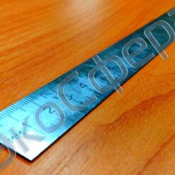 Линейка металлическая с поверкой