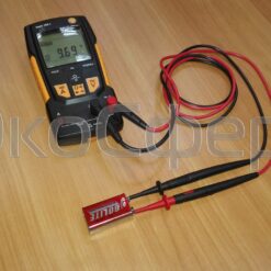 Измерение напряжения кроны с помощью мультиметра TESTO 760-1 (с поверкой)