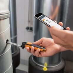 При замерах смарт-зонд Testo 405 i