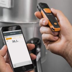 Testo 805 i В работе Testo 805 i Cмарт-зонд - ИК-термометр с Bluetooth, управляемый со смартфона/планшета