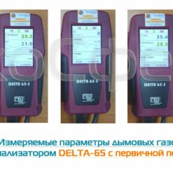 Delta 65 Delta 65-S - Режимы измерений газоанализатора с поверкой