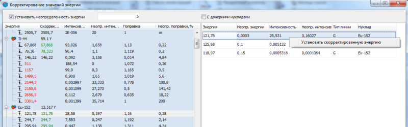 Nuclide Master Plus Nuclide Master Plus - расчет эффективности регистрации и поправок на истинное суммирование для лабораторных геометрий
