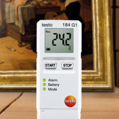 Логгер данных температуры, влажности и ударной нагрузки Testo 184 G1