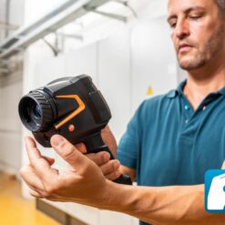 Testo 883 Testo 883 - Тепловизор в работе