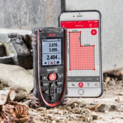 Leica DISTO X3 Лазерный дальномер Leica DISTO X3 сопряжение со смартфоном