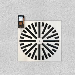 Testo 440 dP Прибор для измерения скорости и оценки качества воздуха в помещении со встроенным сенсором дифференциального давления testo 440 dP в работе