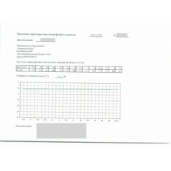Частотная характеристика микрофонного капсюля ВМК-205