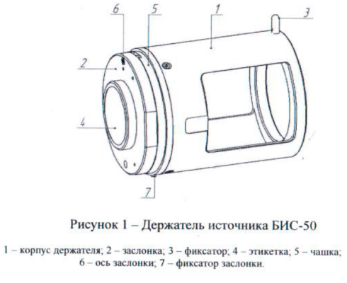Держатель источника БИС-50