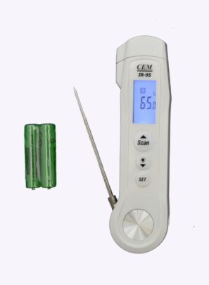 IR-95 Термометр профессиональный цифровой + инфракрасный пирометр