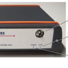 Интерфейсы на передней панели спектрометра AvaSpec-ULS2048CL-EVO-RS