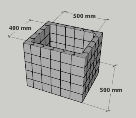 Блоки защитные TISSA-RP Блоки защитные «TISSA-RP» колодец свинцовый 500х400х500 мм