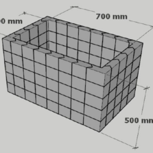 Блоки защитные TISSA-RP Блоки защитные «TISSA-RP» колодец свинцовый 700х400х500 мм