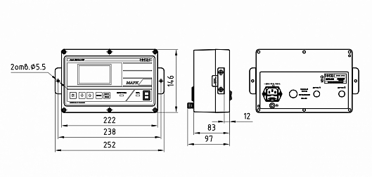 МАРК-1102 Блок преобразовательный щитового исполнения